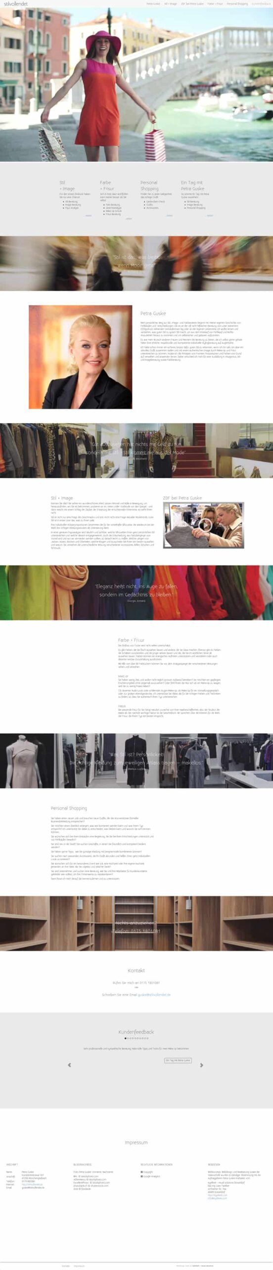 stilvollendet, Petra Guske