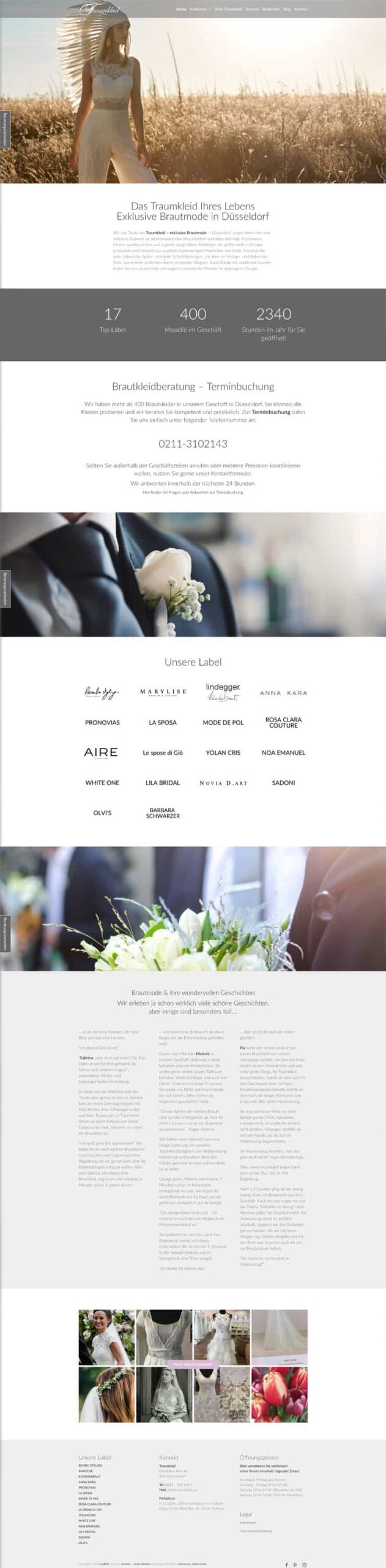 Traumkleid – Brautmoden – Redesign 2018