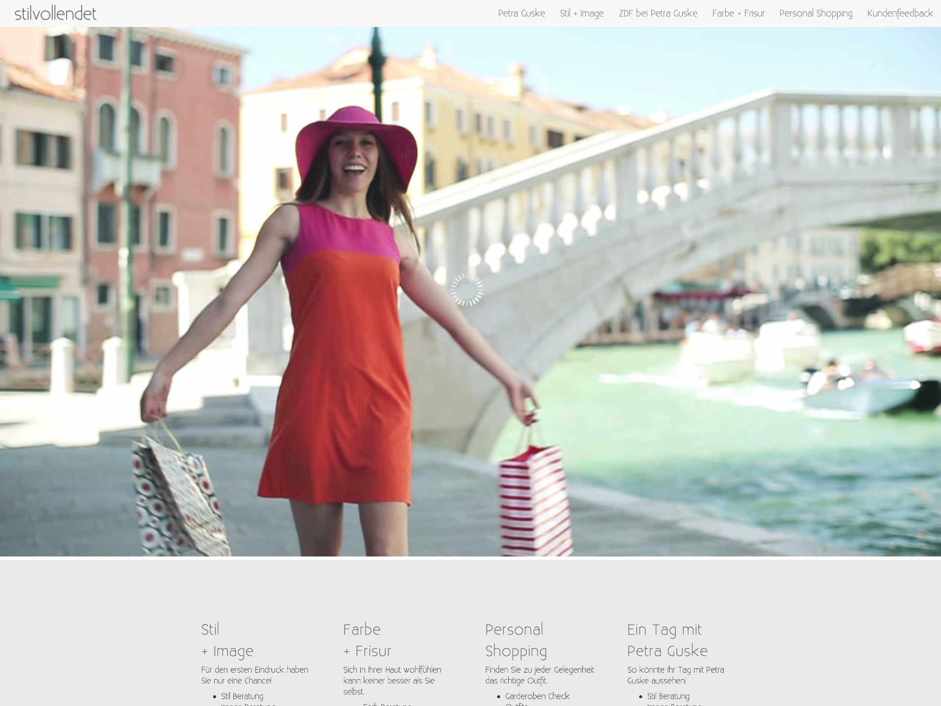 Webdesign für Fashion - stilvollendet - Stil-, Image- und Farbberatung